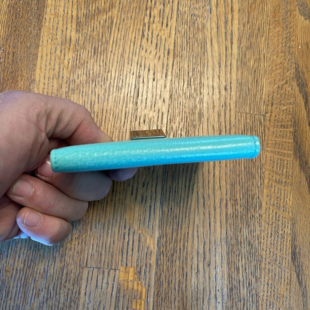 Tiffany & Co. Blue Wallet - Picture 8 of 14